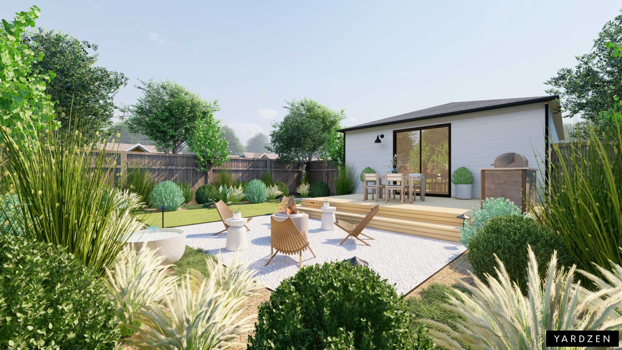 Backyard Makeover Costs from 10,000 to 125k Yardzen