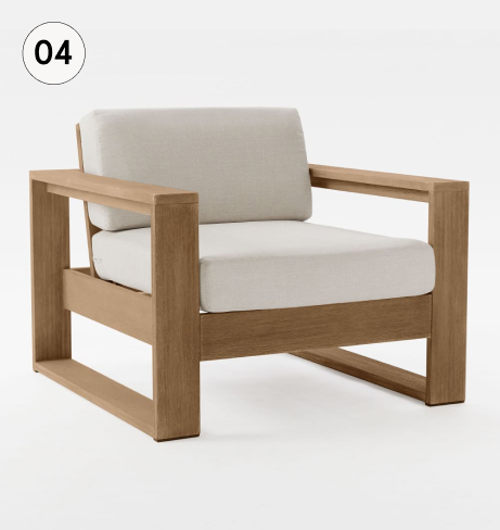 Portside Outdoor Lounge Chair, West Elm - 