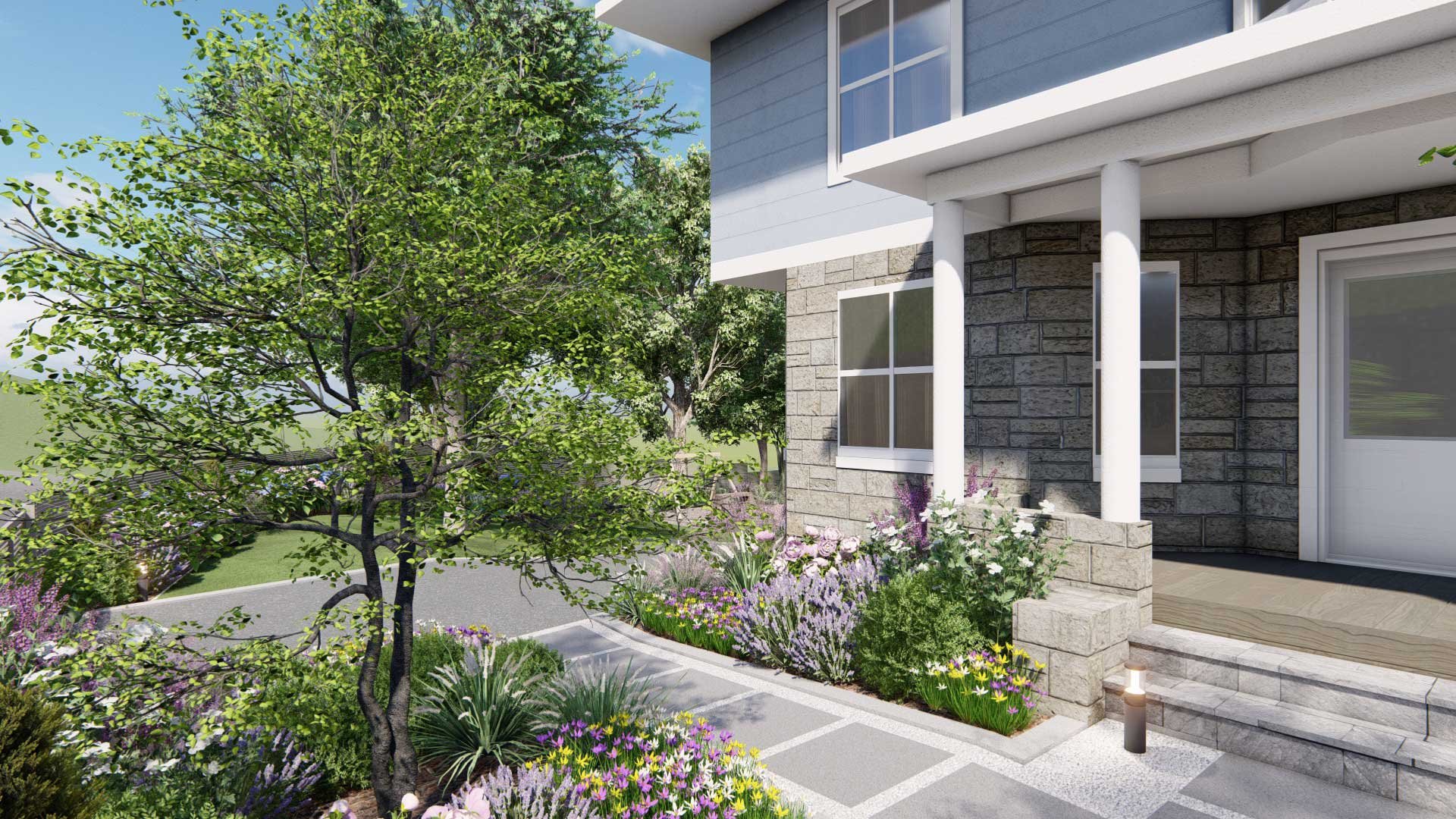 Our Favorite No Grass Front Yard Ideas Yardzen