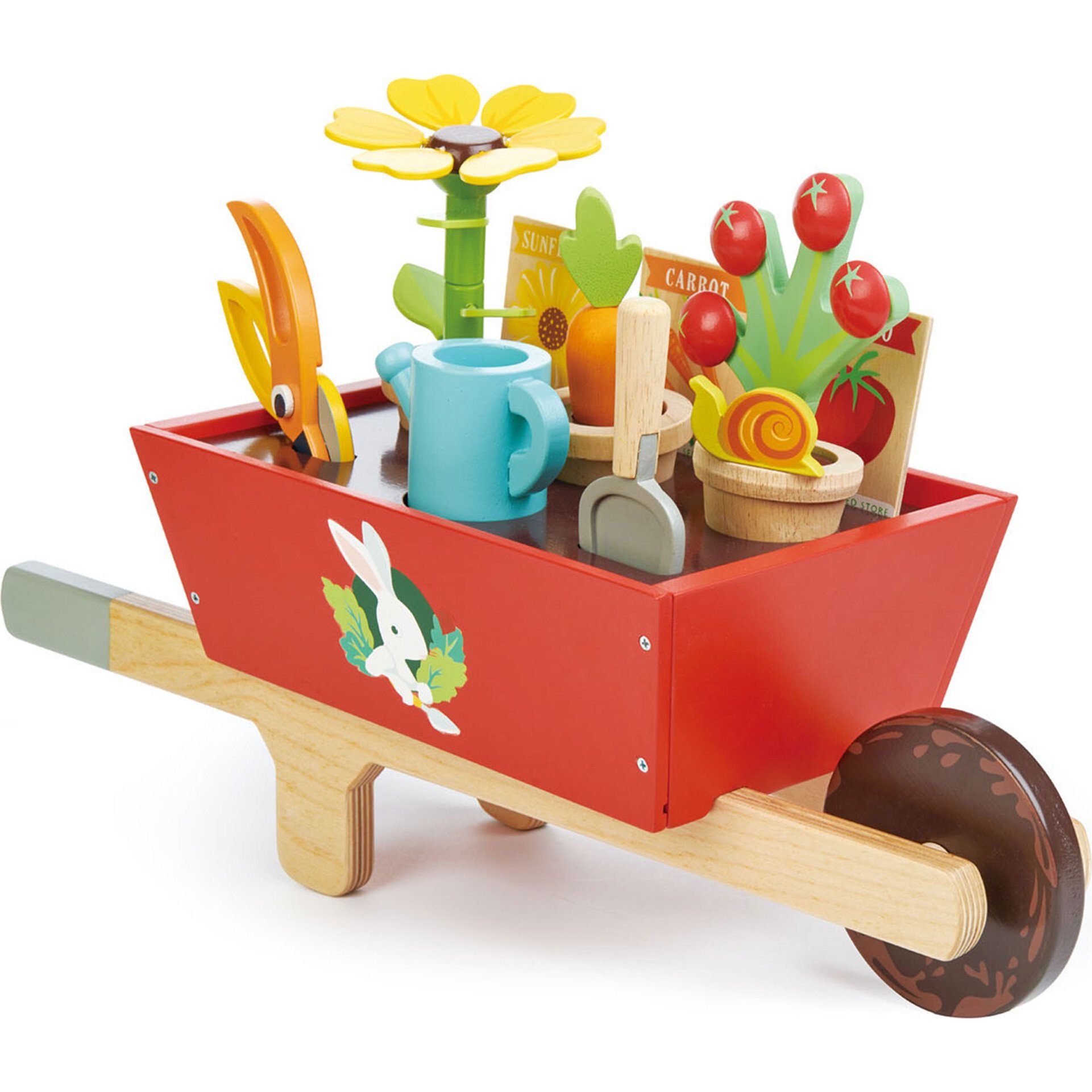 Garden wheelbarrow toy