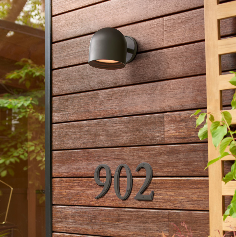 10 Doleman Wall Sconce - Warm nights outside call for outdoor lighting to keep the party going past sunset. Rejuvenation is our go-to for outdoor lighting, and we especially love the shape of the Doleman Dome light– a perfect, spring addition.SHOP NOW >” loading=”lazy”></noscript><br/><img decoding=