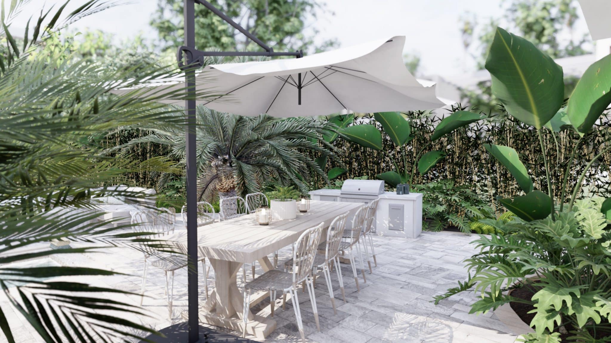 The Best Outdoor Umbrellas in 2022 (Chosen by Our Clients) Yardzen