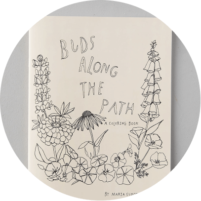 Buds Coloring Book