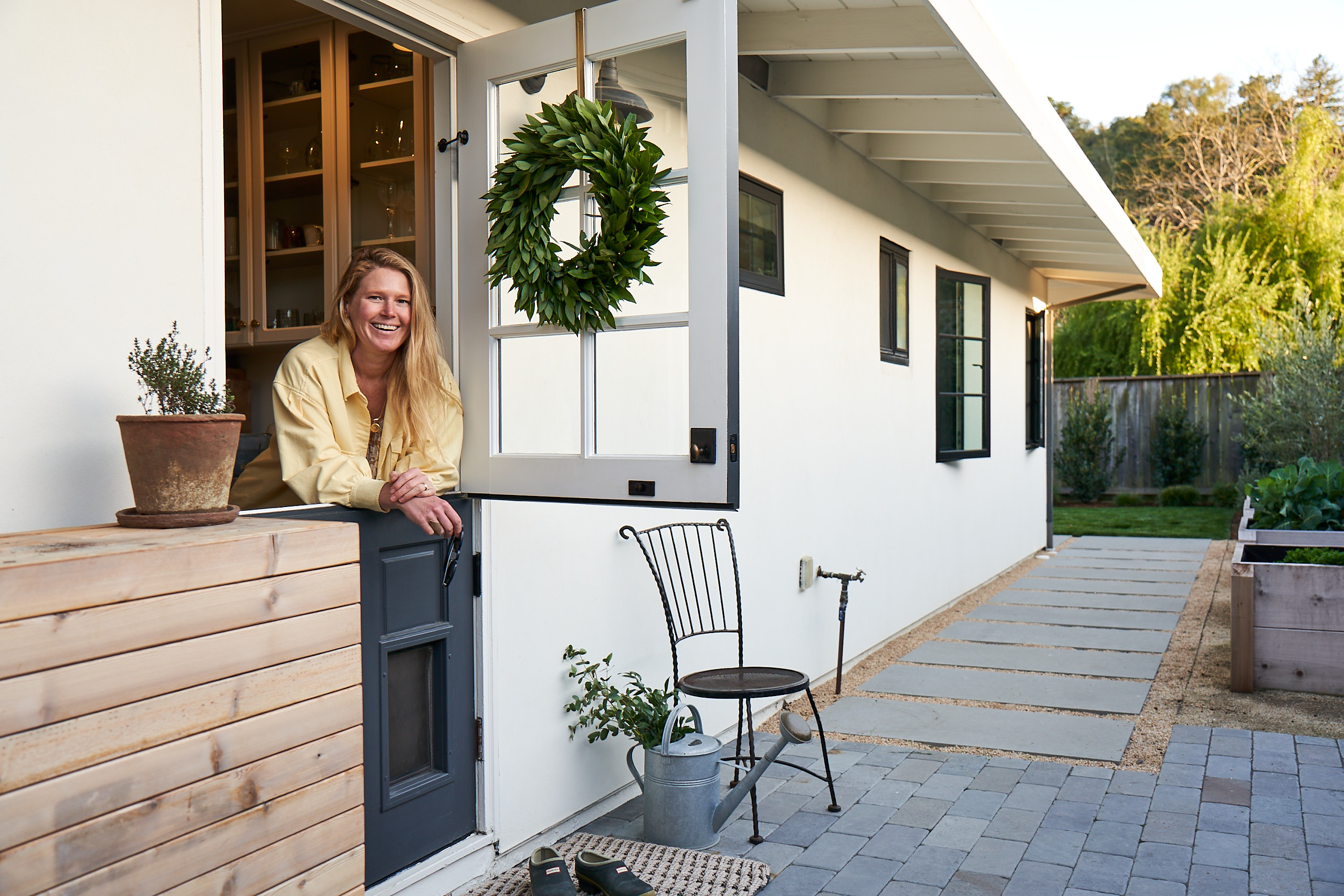 Interior Designer Creates Outdoor Rooms in Her Yardzen Yard