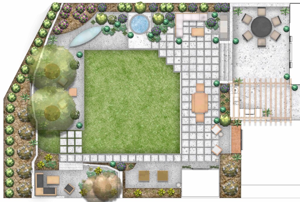Backyard Landscape Design Package | Yardzen